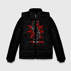 Куртка зимняя для мальчика Slipknot, цвет: 3D-черный