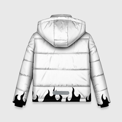 Зимняя куртка для мальчика RAMONES / 3D-Черный – фото 2