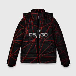 Куртка зимняя для мальчика CSGO, цвет: 3D-красный