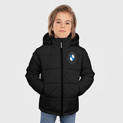 Куртка зимняя для мальчика BMW 2020 Carbon Fiber, цвет: 3D-черный — фото 2