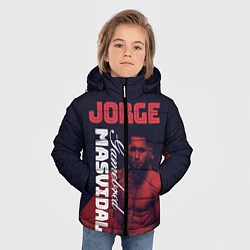 Куртка зимняя для мальчика Jorge Masvidal, цвет: 3D-светло-серый — фото 2