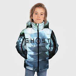 Куртка зимняя для мальчика Ghost of Tsushimа, цвет: 3D-черный — фото 2