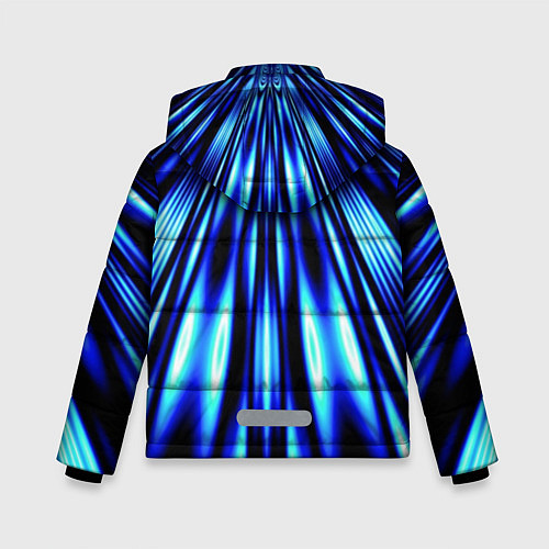 Зимняя куртка для мальчика Световые Лучи / 3D-Черный – фото 2