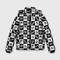 Куртка зимняя для мальчика Fortnite&Marshmello, цвет: 3D-черный