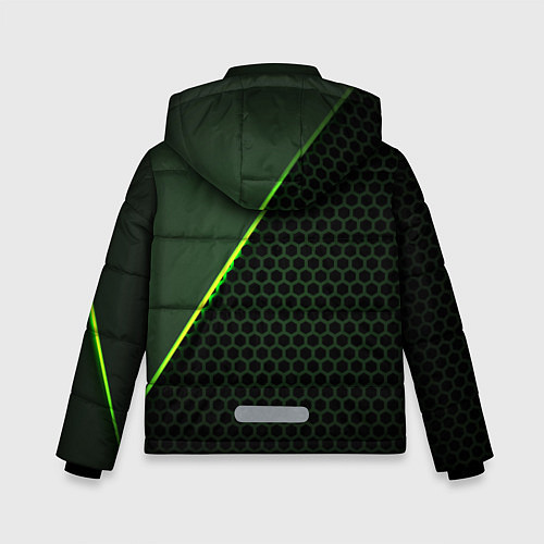 Зимняя куртка для мальчика Skoda / 3D-Черный – фото 2