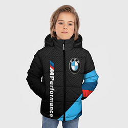 Куртка зимняя для мальчика BMW M PERFORMANCE, цвет: 3D-светло-серый — фото 2
