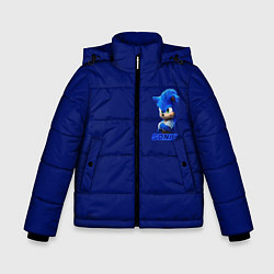 Куртка зимняя для мальчика SONIC, цвет: 3D-светло-серый