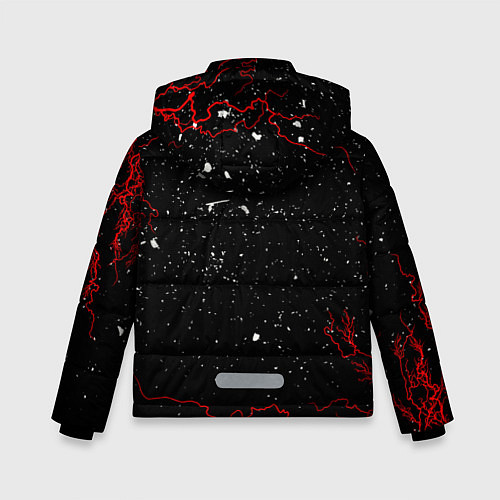 Зимняя куртка для мальчика Metallica / 3D-Черный – фото 2