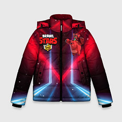 Куртка зимняя для мальчика Brawl stars Nita Нита, цвет: 3D-черный
