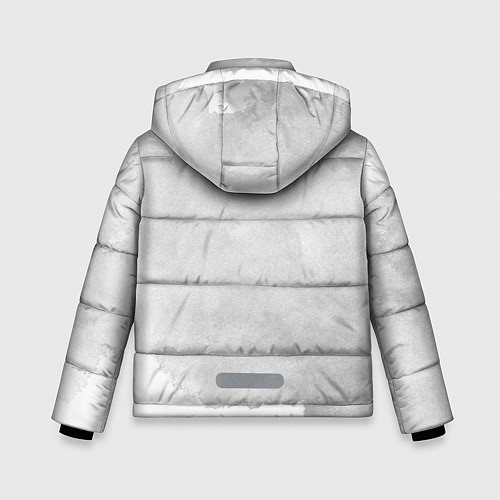 Зимняя куртка для мальчика Бюст статуи Glitch face / 3D-Черный – фото 2