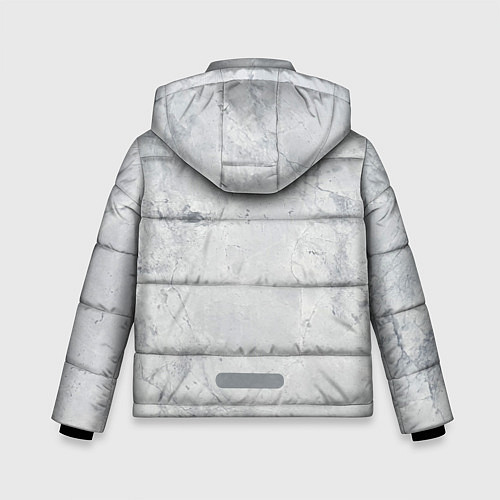Зимняя куртка для мальчика Мрамор / 3D-Черный – фото 2