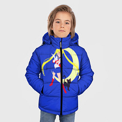 Куртка зимняя для мальчика СЕЙЛОР И КИСА, цвет: 3D-красный — фото 2