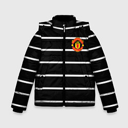 Куртка зимняя для мальчика MANCHESTER, цвет: 3D-черный