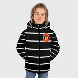 Куртка зимняя для мальчика MANCHESTER, цвет: 3D-черный — фото 2