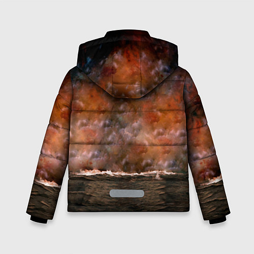 Зимняя куртка для мальчика Sabaton / 3D-Черный – фото 2
