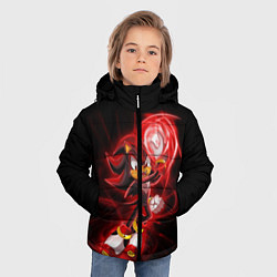 Куртка зимняя для мальчика SHADOW, цвет: 3D-черный — фото 2
