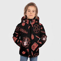 Куртка зимняя для мальчика Сабрина, цвет: 3D-светло-серый — фото 2