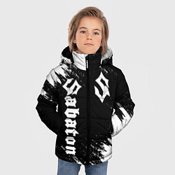 Куртка зимняя для мальчика SABATON, цвет: 3D-светло-серый — фото 2