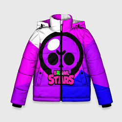 Куртка зимняя для мальчика BRAWL STARS 20, цвет: 3D-черный