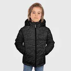 Куртка зимняя для мальчика BLACK GRUNGE, цвет: 3D-черный — фото 2