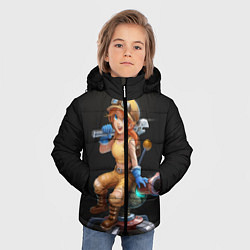 Куртка зимняя для мальчика ДЖЕССИ, цвет: 3D-красный — фото 2