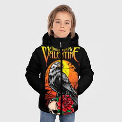 Куртка зимняя для мальчика Bullet For My Valentine, цвет: 3D-черный — фото 2