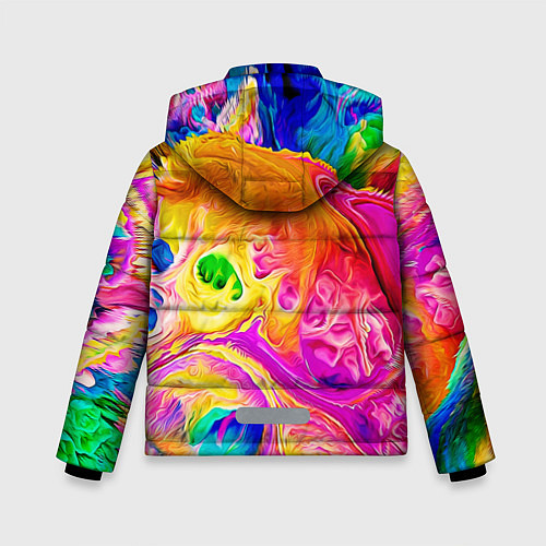 Зимняя куртка для мальчика TIE DYE / 3D-Черный – фото 2