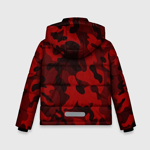 Зимняя куртка для мальчика RED MILITARY / 3D-Черный – фото 2