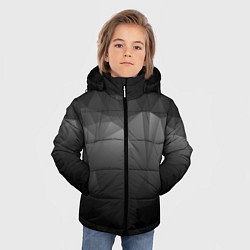 Куртка зимняя для мальчика GRAY GEOMETRY, цвет: 3D-черный — фото 2