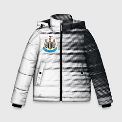 Куртка зимняя для мальчика Форма Нью Кстла, цвет: 3D-черный