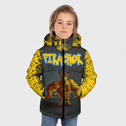 Куртка зимняя для мальчика Пикачок, цвет: 3D-черный — фото 2