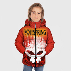Куртка зимняя для мальчика The Offspring, цвет: 3D-светло-серый — фото 2