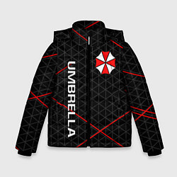 Куртка зимняя для мальчика UMBRELLA CORP, цвет: 3D-красный