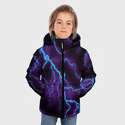 Куртка зимняя для мальчика МОЛНИЯ, цвет: 3D-красный — фото 2