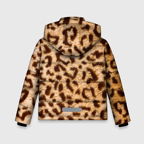 Зимняя куртка для мальчика Леопард / 3D-Черный – фото 2