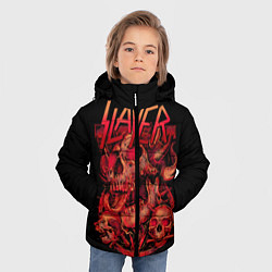 Куртка зимняя для мальчика Slayer 20, цвет: 3D-светло-серый — фото 2