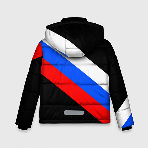 Зимняя куртка для мальчика РОССИЯ / 3D-Черный – фото 2