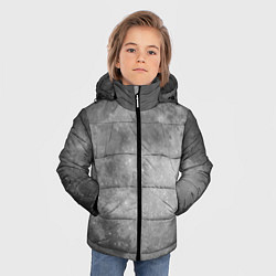 Куртка зимняя для мальчика ЛУНА, цвет: 3D-светло-серый — фото 2