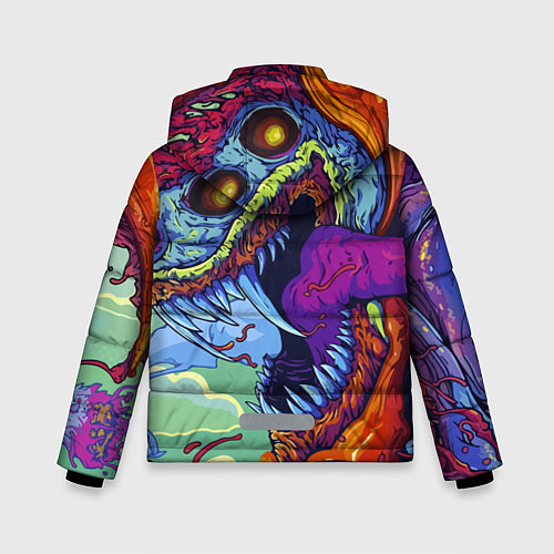 Зимняя куртка для мальчика HYPERBEAST / 3D-Светло-серый – фото 2