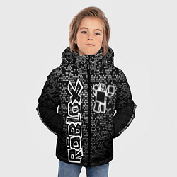 Куртка зимняя для мальчика RobloxOko, цвет: 3D-черный — фото 2