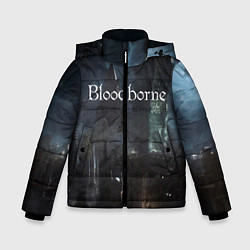 Куртка зимняя для мальчика Bloodborne, цвет: 3D-черный