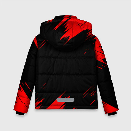 Зимняя куртка для мальчика Umbrella Corporation / 3D-Красный – фото 2