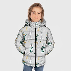 Куртка зимняя для мальчика Looney Tunes pattern, цвет: 3D-красный — фото 2