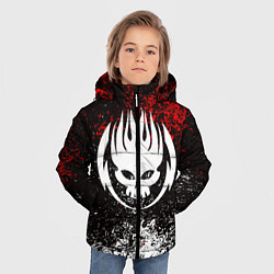 Куртка зимняя для мальчика THE OFFSPRING, цвет: 3D-красный — фото 2