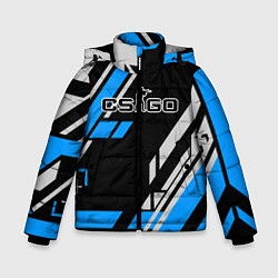 Куртка зимняя для мальчика CS:GO, цвет: 3D-светло-серый