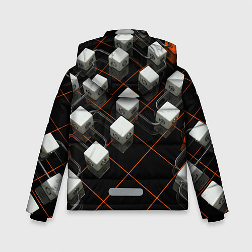 Зимняя куртка для мальчика CHEVROLET / 3D-Черный – фото 2