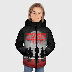 Куртка зимняя для мальчика STRANGER THINGS, цвет: 3D-светло-серый — фото 2