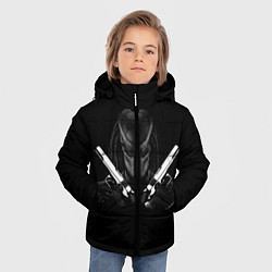 Куртка зимняя для мальчика Killer Predator Black, цвет: 3D-черный — фото 2