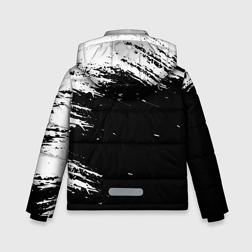 Зимняя куртка для мальчика ВЕДЬМАК / 3D-Черный – фото 2