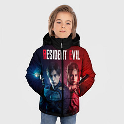 Куртка зимняя для мальчика Resident Evil 2, цвет: 3D-черный — фото 2